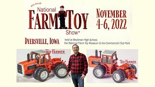 45th National Farm Toy Show in Dyersville Iowa November 46 2022 [upl. by Onailil]