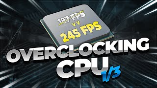 OVERCLOCKING CPU  Les bases avant de faire des bêtises 13 [upl. by Ardnahcal]