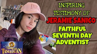 Inspiring Testimony  JERAMIE SANICO  Tawag ng Tanghalan Finalist [upl. by Jaynes]