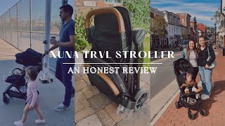 Nuna TRVL Review Good Bad and Unexpected  Honest Review From A Mom  Lightweight Travel Stroller [upl. by Acissev]