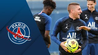 Un entraînement avec Marco Verratti 🦉 [upl. by Chic]