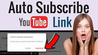 How to Make Subscribe link for Youtube Channel Hindi [upl. by Gypsie]