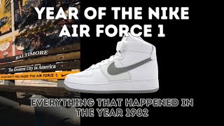 Everything That Happened In the Year 1982 Year of the Nike AF1 [upl. by Amleht]