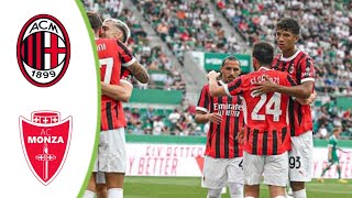 AC Milan vs AC Monza  Extended Highlights amp All Goals 2024 HD [upl. by Donelle]