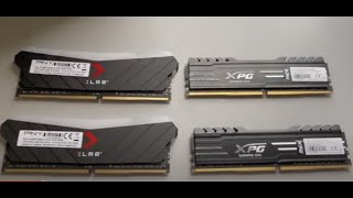 PNY XLR8 3200mhz ram unboxing and install 4k [upl. by Deb]