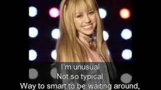 Hannah Montana  Rock Star Official Instrumental [upl. by Adamsun]