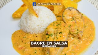 Como hacer Bagre en Salsa Super Fácil [upl. by Eleik]