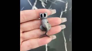 Natural Moonstone S925 Silver Inlaid Catfish Pendant Welcome to subscribe and inquire [upl. by Kellia]