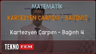 YGSLYS MATEMATİK  Kartezyen Çarpım  Bağıntı 4 [upl. by Razid860]