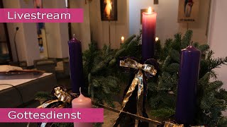 Live Gottesdienst 1 Adventssonntag 03122023 [upl. by Aman]