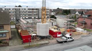 Zeitraffer Abriss und Neubau Gerätehaus Freiwillige Feuerwehr CastropRauxel Löschzug Henrichenburg [upl. by Mukul]