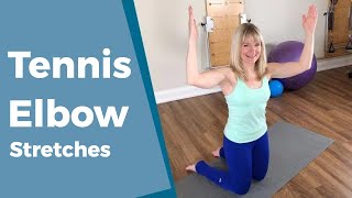 Tennis Elbow Stretches [upl. by Anirdnajela]