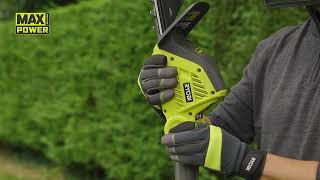 RYOBI RY36PHT50A0 Batterypowered Hedge Trimmer on Extension Pole  Assembly Tutorial Video [upl. by Aitnohs334]