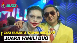 CLIP Mbuzz 2023  Tue Feb 7  Zaki Yamani amp Yamani Abdillah Juara Famili Duo [upl. by Robin]