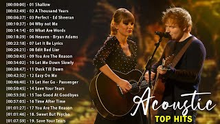 Best Acoustic Songs Collection  Acoustic 2024  The Best Acoustic Covers of Popular Songs 2024 [upl. by Adnawad]