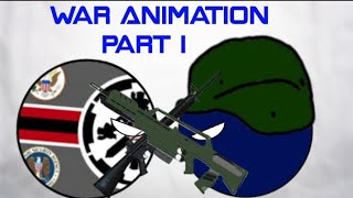 war Animation test 12 countryball animation [upl. by Ellebanna]