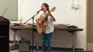 Local Musician Benicio quotBeniquot Bryant Performs at City Council Meeting [upl. by Merrill]