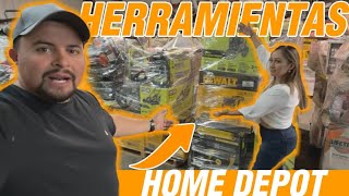 Herramienta Home Depot Los Ángeles California pallets truck loads [upl. by Scherle]