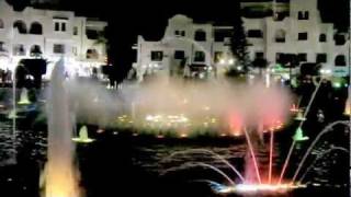 Port El Kantaoui Central Fountain Display [upl. by Hunsinger]