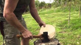 How to Turn a Bowl on the Pole Lathe with Ben Orford Part 1 [upl. by Leahcimdivad319]