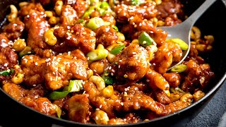 How To Make Sticky Cashew Chicken StepbyStep Video [upl. by Esyahc360]