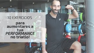 10 exercicios para treino força no triatlo [upl. by Ahtelahs984]