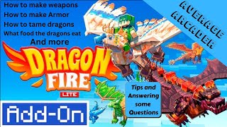 Minecraft Dragon Fire Lite tips [upl. by Matusow]