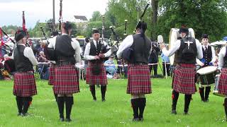 Joseph Forde Memorial Pipe Band  Enniskillen 2024 [upl. by Osric820]