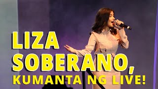 LIZA SOBERANO Kumanta ng LIVE Maganda ang Boses [upl. by Drice]