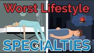 WORST Doctor Lifestyle Specialties [upl. by Aramak560]