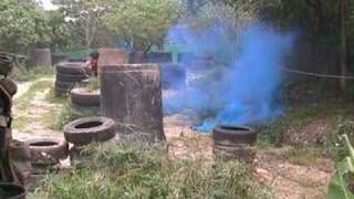 PFI Smoke Grenade Demonstration [upl. by Neiviv]