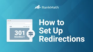 How to Set Up Redirections in WordPress Using Rank Math Rank Math SEO [upl. by Lewie361]