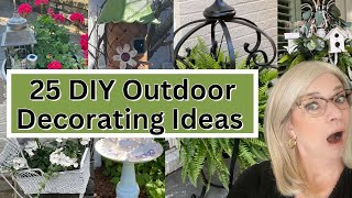 25 DIY Outdoor Projects to Transform Your Patio and Yard [upl. by Dimond]