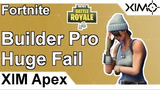 XIM APEX  Fortnite Builder Pro Huge Fail PS4 [upl. by Eilac]