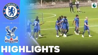 Chelsea vs Crystal Palace  Highlights  U18 Premier League 19082023 [upl. by Valda]