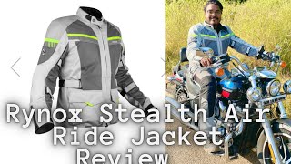 RyNox Stealth Air Pro Ride Jacket Unboxing with AmiRaTravelVlogs [upl. by Cindi]