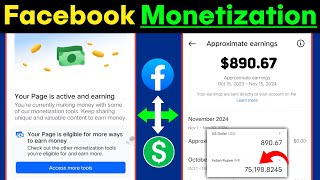 Facebook Monetization Eligibility In Hindi  Facebook Ko Monetise Kaise Kare 2024  Part 1 [upl. by Delilah]