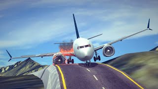 Emergency Landings 39 How survivable are they Besiege [upl. by Letnahc619]