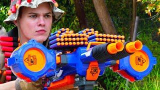 Nerf War Million Subscribers Battle 2 [upl. by Elylrac]