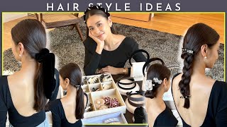 【簡単ヘアアレンジ】いつもやっているヘアアレンジと気になるヘアアクセをご紹介します♪【アレクサンドル ドゥ パリ】 [upl. by Winzler]