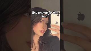 Best haircut for thin hair🌷 shortsviral trendingbts haircuthairviews short hairstyle [upl. by Zaneta]