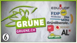 Die GRÜNEN 6  Schweizer Parteien Wahlen 22 Oktober 2023 [upl. by Ricardama]