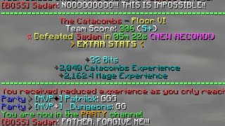 Old Floor 6 S 522 World Record  Hypixel SkyBlock [upl. by Aerdno]