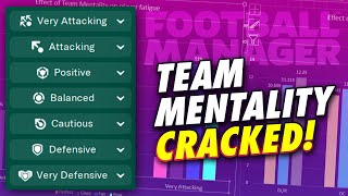 How Team Mentality ACTUALLY Works in Football Manager [upl. by Jehu]