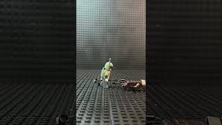 Boba fett vs mandalorianstarwars lego funny subscribe [upl. by Pudendas]