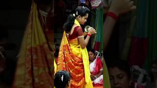 हरे कृष्ण कृष्ण हरे हरेdevotionalsanatanidancetrendingviralshortsvideovlogs [upl. by Hatfield]