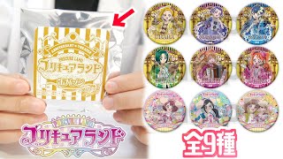 神引き？【プリキュアランド】ANNIVERSARY缶バッジ 全9種 10個開封！ [upl. by Huskamp363]