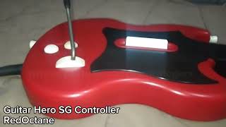 Guitar Hero SG Controller  RedOctane [upl. by Adnwahs132]