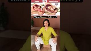 ✅Healthy Pregnancy  Easy Tips  Yoga for Normal Delivery [upl. by Onil465]