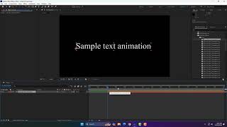 Text Animation Preset Error SOLVED In After Effects [upl. by Bergh569]